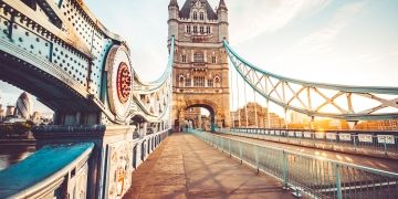 london bridge sunset