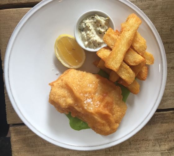 plate fish and chips ireland