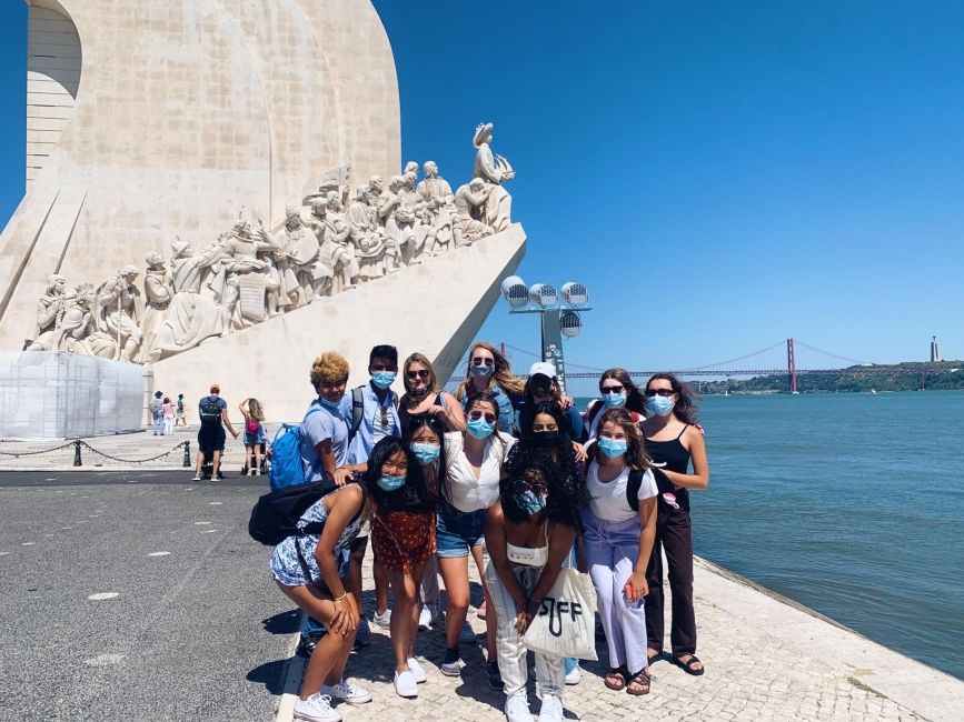 Lisbon student group at descobrimentos