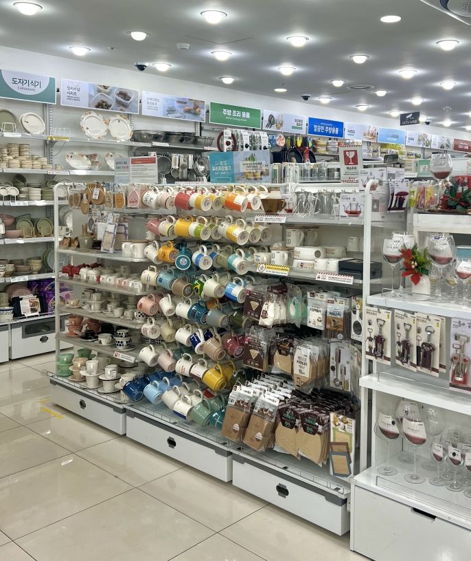 Daiso is paradise for college students studying abroad.