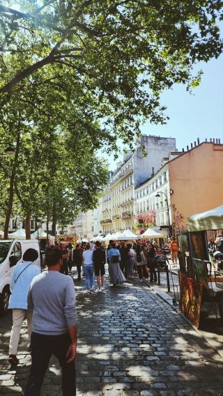 Outdoor Market in Paris