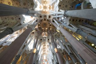 Sagrada Familia Vaulted Ceilings