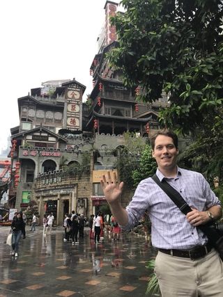 Luke in Chongqing