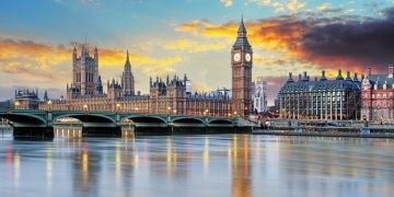 london historic buildings sunset big ben