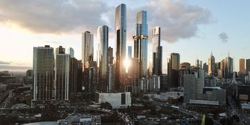 melbourne downtown skyline