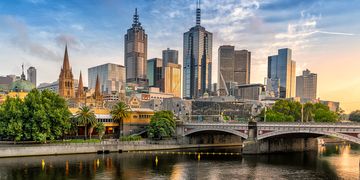 melbourne waterfront skyline