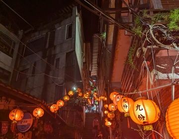 Street in Jiufen 