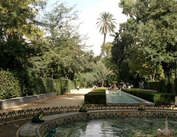 seville abroad fountain park