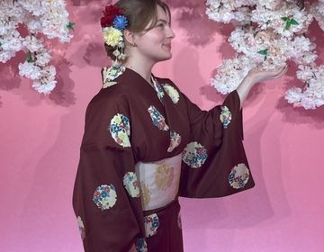 Lisa in Kimono