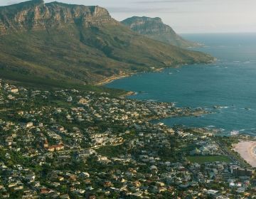 coast of cape town south africa clear day