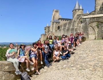 high school castle tour in toulouse