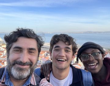 study abroad students and professor in lisbon portugal