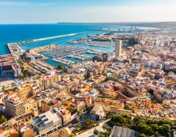 alicante harbor view