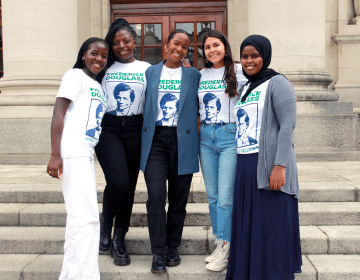 frederick douglass female fellows stairs picture