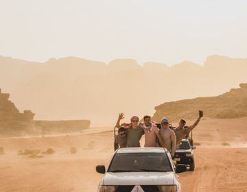 truck ride desert amman