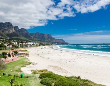 cape town aerial view coastline