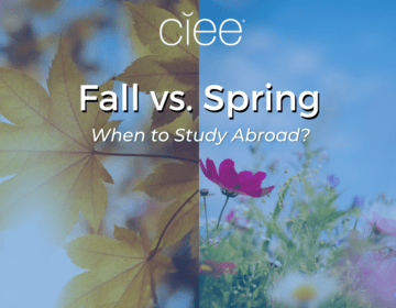 fall vs spring study abroad