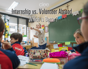 intern vs volunteer abroad