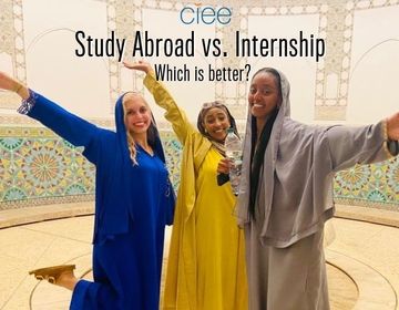 study abroad vs internship