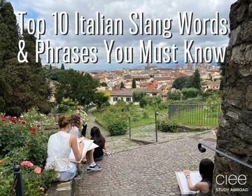 italian slang words phrases study abroad italy