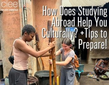 studying abroad help culturally