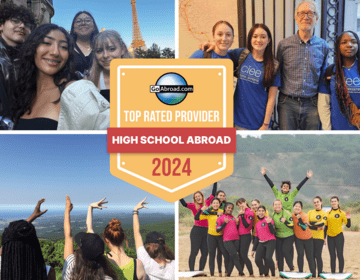 Happy student experiences on top high school study abroad programs