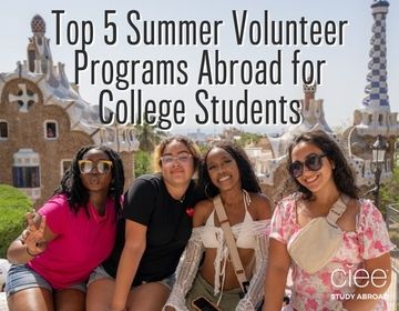 top summer abroad volunteer programs