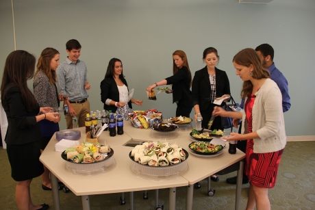 High school program alumni lunch