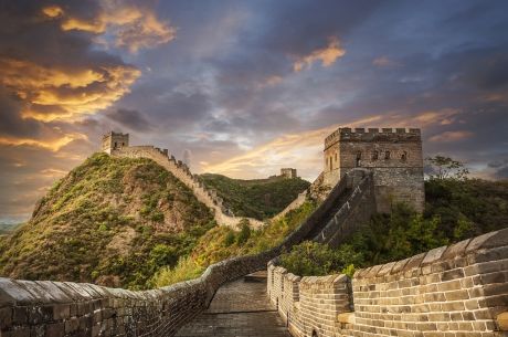 beijing-great-wall-sunset