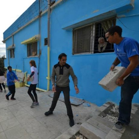 volunteers abroad amman jordan passing line