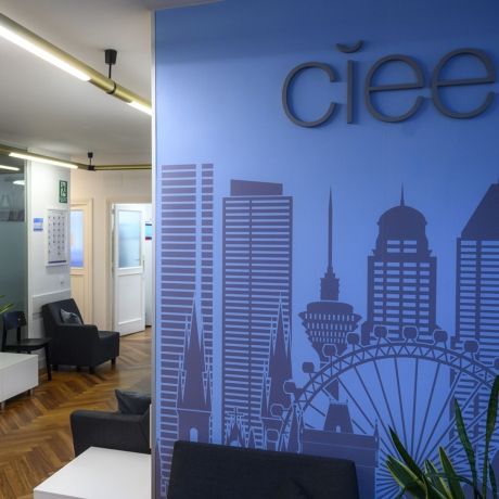 ciee office madrid entryway