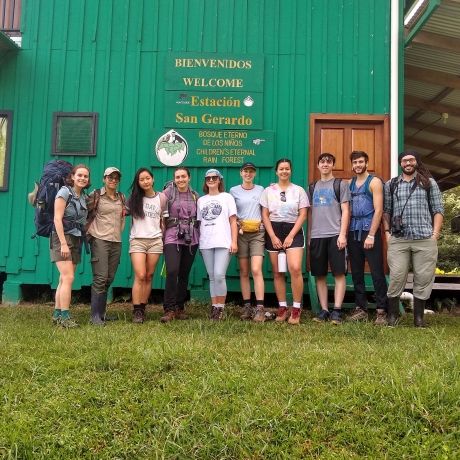 san gerado station monteverde costa rica student group