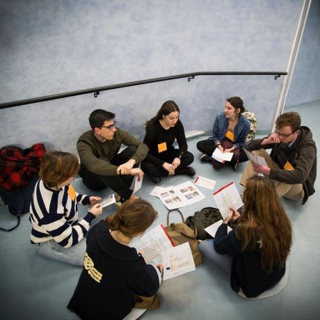 Seville student group in conversation exchange