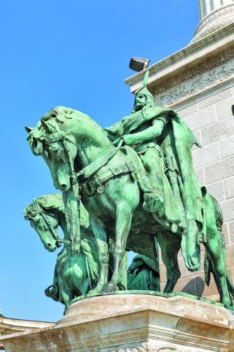 Statue in Budapest, Hungary