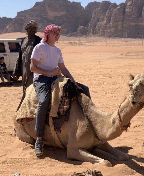 camel ride amman jordan study abroad