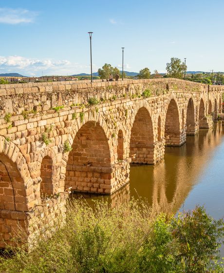 yucatan roman bridge