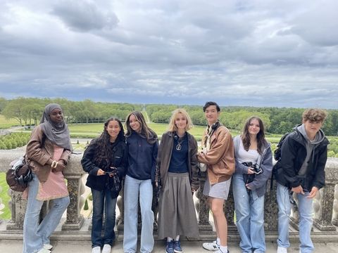 My students at Chambord