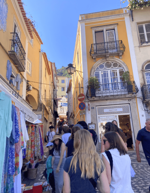 walking through Sintra