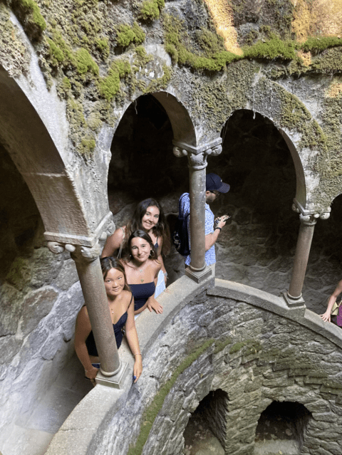 In the well at Sintra