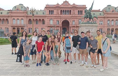 college study buenos aires argentina downtown students