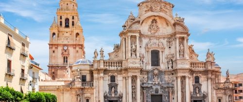 Cathedral in Murcia, Spain