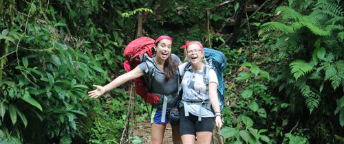 study abroad monteverde backpacking jungle bridge