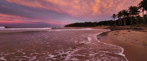 santiago dr beach pink sunset