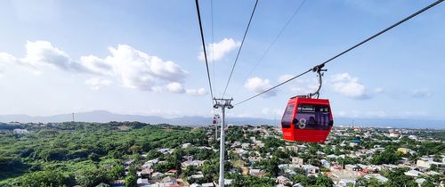 santiago dr cable car view