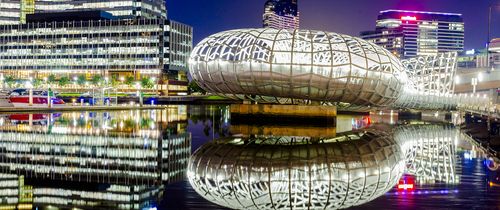 melbourne-webb-bridge-night