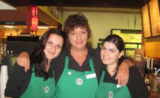 starbucks employees from abroad