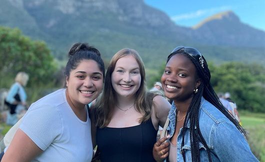 summer study abroad students cape town