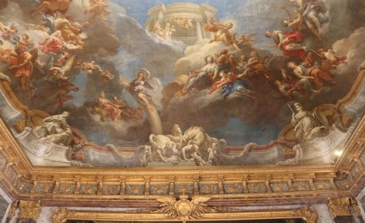 Paris Versailles ceiling mural