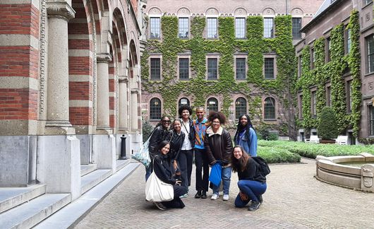 High school students in Rotterdam