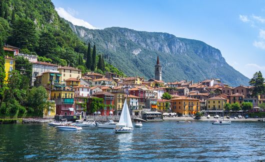 Milan Lake Como sailboat